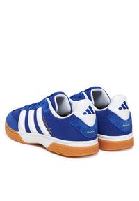 Adidas - adidas Buty halowe Spezialist JS0243 Niebieski. Kolor: niebieski. Materiał: materiał