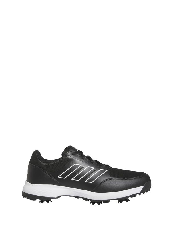 Adidas - Tech Response 3.0 Wide Golf Shoes. Kolor: biały, wielokolorowy, czarny. Materiał: materiał. Sport: golf