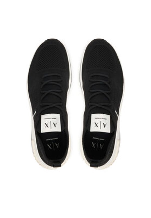 Armani Exchange Sneakersy XM002624 AF18834 UC001 Czarny. Kolor: czarny. Materiał: materiał