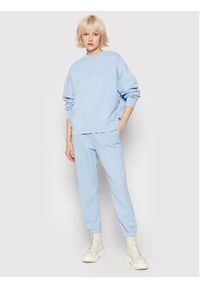 Levi's® Bluza Standard A0886-0019 Błękitny Relaxed Fit. Kolor: niebieski. Materiał: bawełna