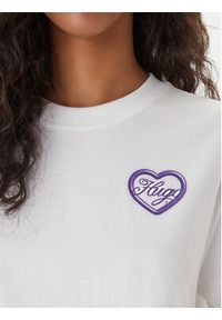 Hugo - HUGO T-Shirt Vintage 50560770 Biały Regular Fit. Kolor: biały. Materiał: bawełna. Styl: vintage #3