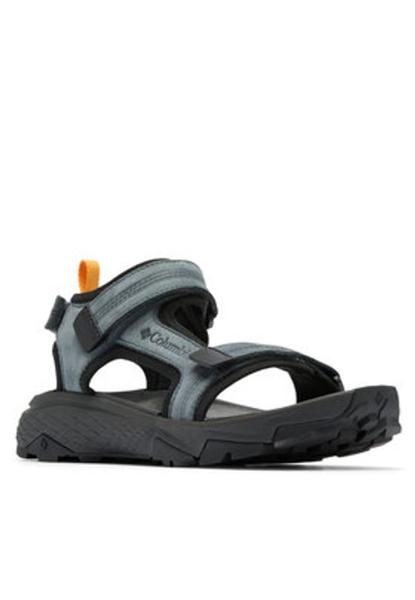columbia - Columbia Sandały Peakfreak Rush Leather 2121251 Szary. Kolor: szary. Materiał: materiał