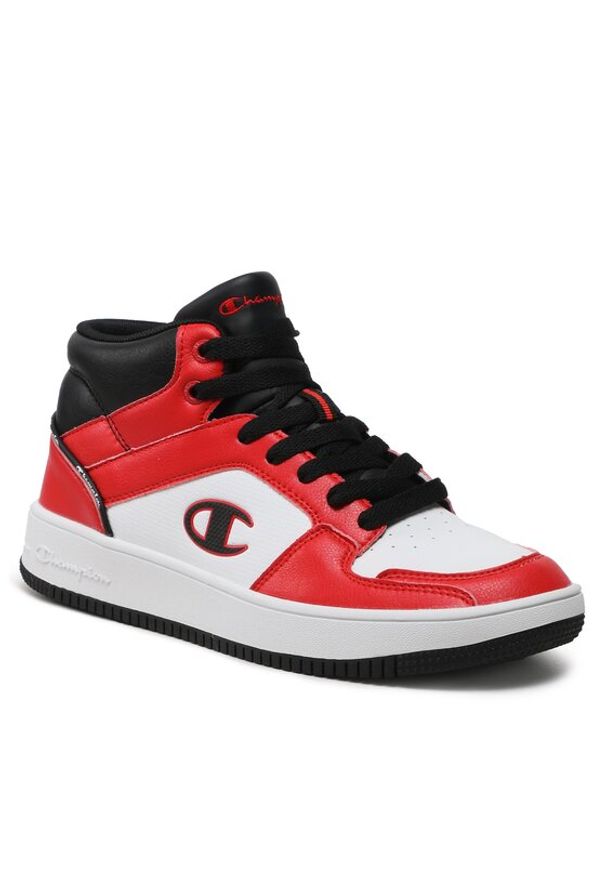 Champion Sneakersy Rebound 2.0 Mid S21907-RS001 Czerwony. Kolor: czerwony. Materiał: skóra