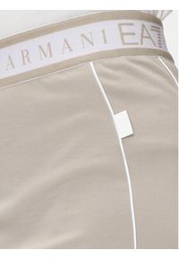 EA7 Emporio Armani Spódnica midi 7W000279 AF12501 U6155 Beżowy Regular Fit. Kolor: beżowy. Materiał: syntetyk