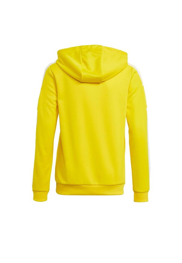 Adidas - Bluza piłkarska dla dzieci adidas Squadra 21 Hoody Youth. Kolor: biały, wielokolorowy, żółty. Sport: piłka nożna