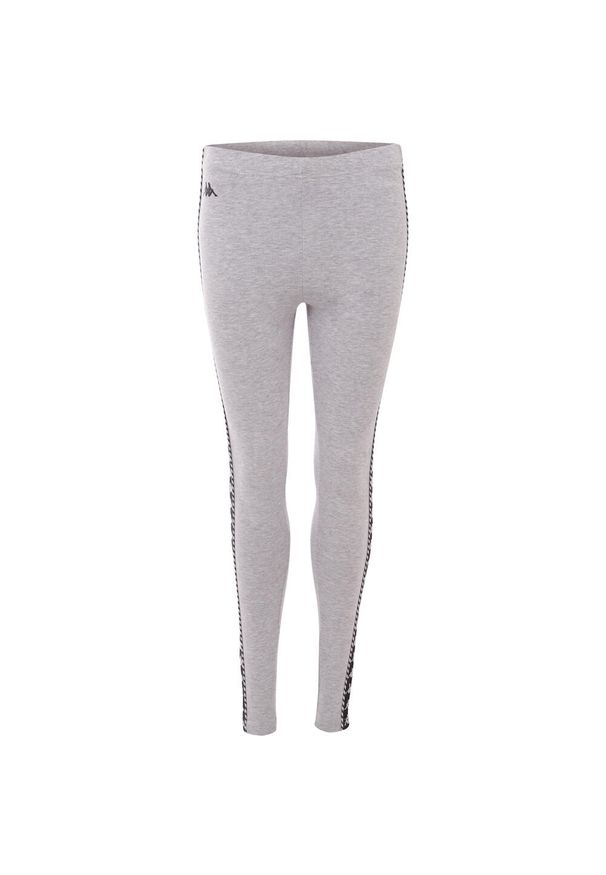 Legginsy damskie Kappa ISADOMA szare. Kolor: szary. Sport: fitness