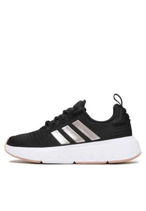Adidas - adidas Sneakersy Swift Run IG0560 Czarny. Kolor: czarny. Materiał: materiał. Sport: bieganie