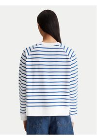Marc O'Polo Denim Bluza 500 0006 574 Niebieski Oversize. Typ kołnierza: polo. Kolor: niebieski. Materiał: bawełna