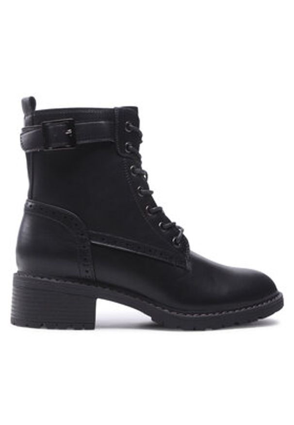 Clara Barson Trzewiki WYL2717-6 Czarny. Kolor: czarny. Materiał: skóra