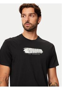 Guess T-Shirt M4BI61 K9RM1 Czarny Slim Fit. Kolor: czarny. Materiał: bawełna #5