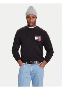 Tommy Jeans Bluza DM0DM22093 Czarny Relaxed Fit. Kolor: czarny. Materiał: bawełna #1