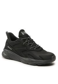 Sprandi Sneakersy MP-S21R284A-7 Czarny. Kolor: czarny. Materiał: materiał