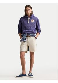 Polo Ralph Lauren Szorty materiałowe 710963172001 Biały Relaxed Fit. Kolor: biały. Materiał: bawełna #6