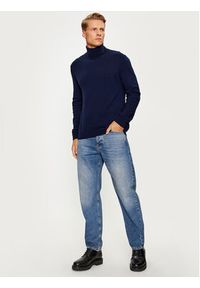 United Colors of Benetton - United Colors Of Benetton Jeansy 4YO7U7CU8 Niebieski Carrot Fit. Kolor: niebieski
