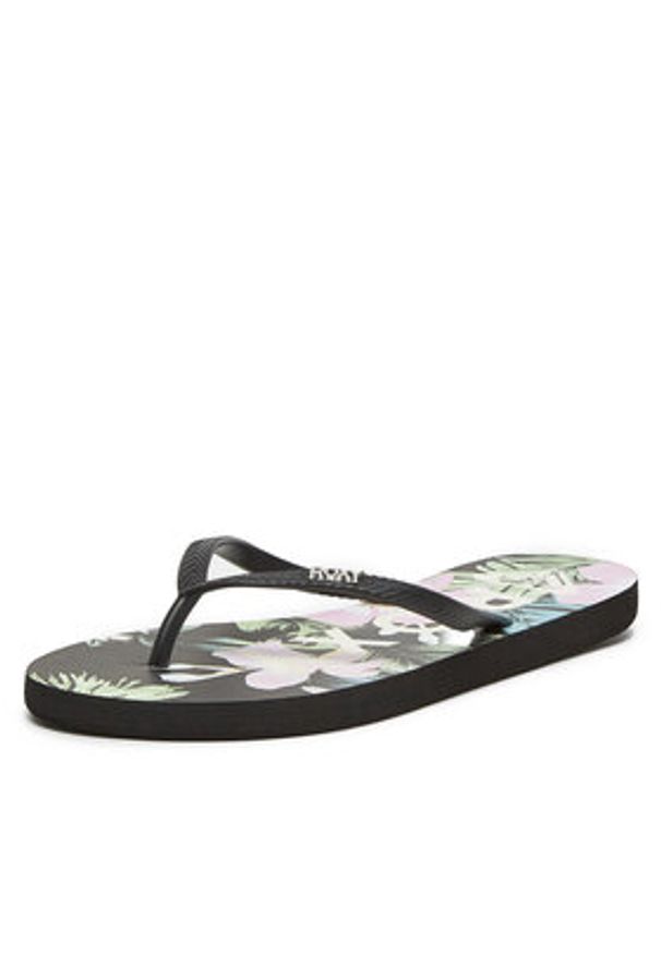 Roxy Japonki 839452A Czarny. Kolor: czarny. Materiał: syntetyk
