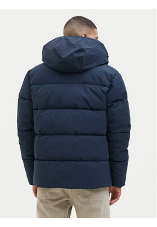 Jack & Jones Kurtka zimowa Global 12283517 Granatowy Regular Fit. Kolor: niebieski. Materiał: syntetyk. Sezon: zima