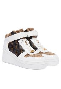 Guess Sneakersy FLFRUK FAL12 Beżowy. Kolor: beżowy. Materiał: skóra #3