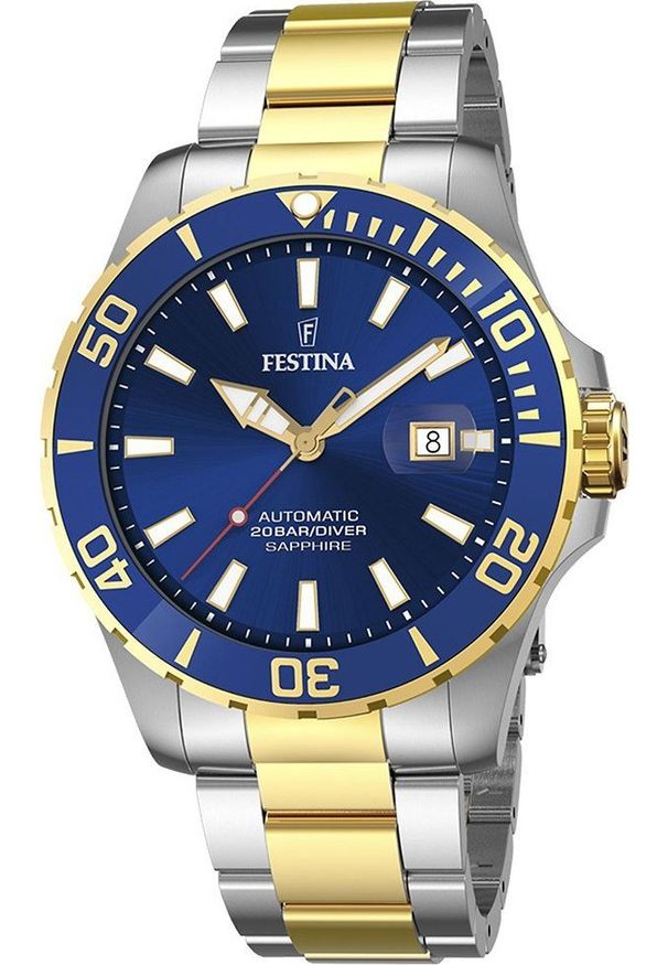 Zegarek Festina Zegarek męski Festina F20532-1 srebrny. Kolor: srebrny