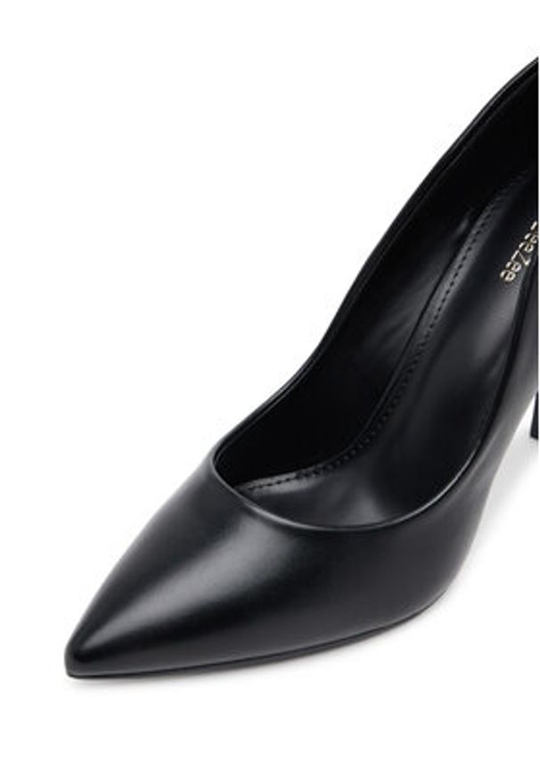 DeeZee Szpilki AB2-4503 Czarny. Kolor: czarny. Materiał: skóra. Obcas: na szpilce