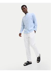 Jack & Jones - Jack&Jones Spodnie materiałowe Kane 12274977 Biały Relaxed Fit. Kolor: biały. Materiał: bawełna