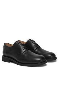 Calvin Klein Półbuty HM0HM01853 Czarny. Kolor: czarny. Materiał: skóra