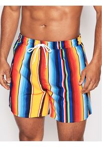 Mr. GUGU & Miss GO Szorty kąpielowe Mexican Stripes Kolorowy Regular Fit. Materiał: syntetyk. Wzór: kolorowy