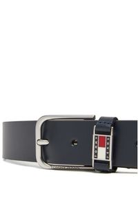 Tommy Jeans Pasek Męski Tjm Scanton 3.5 AM0AM13414 Granatowy. Kolor: niebieski. Materiał: skóra #3