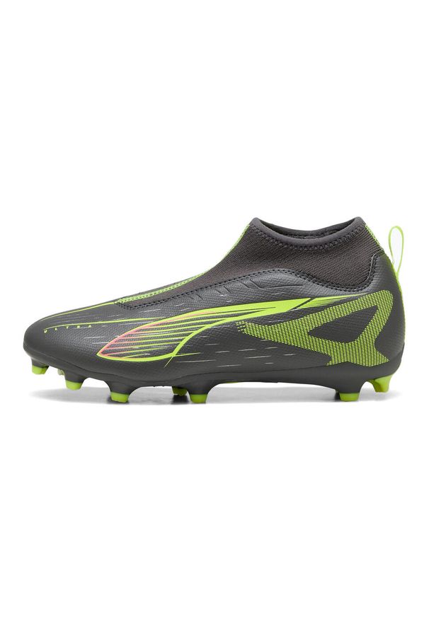 Puma - Buty piłkarskie dziecięce PUMA Ultra 5 Match+ LL FG/AG Jr. Kolor: żółty. Sport: piłka nożna