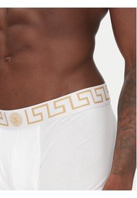 VERSACE - Versace Komplet 3 par bokserek AU10326 Biały. Kolor: biały. Materiał: bawełna #4