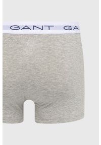 GANT - Gant Bokserki (3-pack) męskie kolor szary. Kolor: szary. Materiał: włókno #3