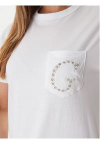 Guess T-Shirt W6GI17 K3037 Biały Regular Fit. Kolor: biały. Materiał: bawełna #3