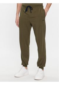 BOSS - Boss Spodnie dresowe Mix&Match Pants 50515305 Zielony Regular Fit. Kolor: zielony. Materiał: bawełna #1