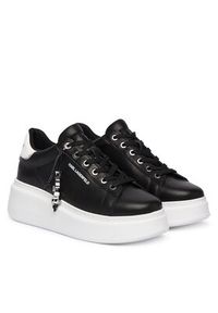 Karl Lagerfeld - KARL LAGERFELD Sneakersy Anakapri KL63516 Czarny. Kolor: czarny. Materiał: skóra #6