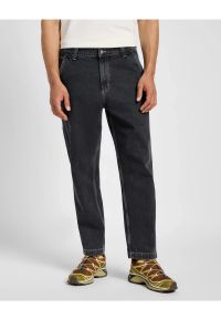 Lee - LEE MĘSKIE SPODNIE JEANSOWE CARPENTER BLACK STONE 112355778 L75K015943