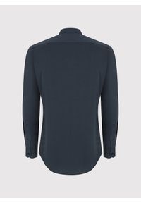 Pako Lorente - PAKO LORENTE – Bawełniana koszula męska w kolorze ciemnoszarym. Kolor: szary. Materiał: bawełna. Długość rękawa: długi rękaw. Długość: długie. Wzór: gładki #8