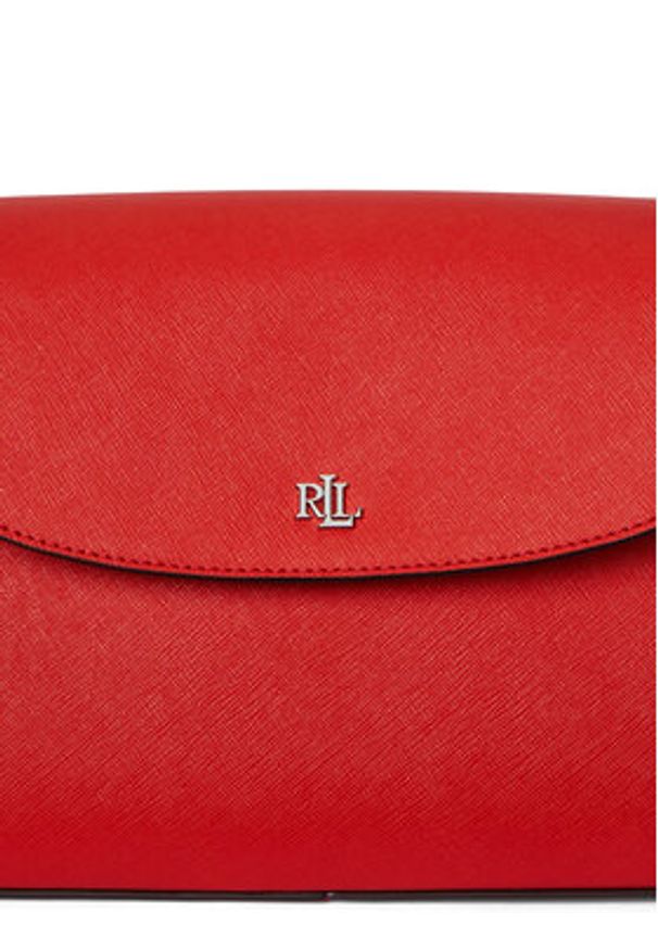 Lauren Ralph Lauren - LAUREN RALPH LAUREN Torebka 431969364006 Czerwony. Kolor: czerwony. Materiał: skórzane