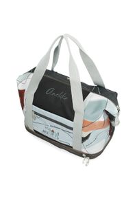 Torba podróżna damska Anekke, wykonana z materiału tekstylnego z dekoracyjnym nadrukiem rozkładana, kolorowa, 42588-002. Materiał: materiał. Wzór: nadruk, kolorowy. Styl: elegancki, klasyczny, casual #8