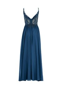 Hey Kyla Sukienka wieczorowa 5AI081HK Granatowy Slim Fit. Kolor: niebieski. Materiał: syntetyk. Styl: wizytowy #4