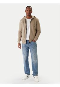 Guess Bluza Aldwin Z2YQ28 K9V31 Beżowy Regular Fit. Kolor: beżowy. Materiał: bawełna #2