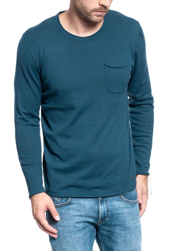 Mustang - MĘSKI SWETER MUSTANG EMIL C JUMPER 1009792 5243