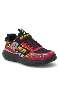 skechers - Skechers Sneakersy 402303L BKRD Czarny. Kolor: czarny. Materiał: skóra #2