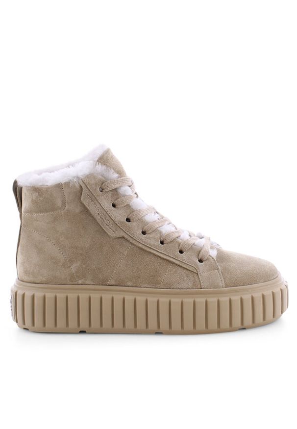 KENNEL&SCHMENGER - Kennel & Schmenger Sneakersy Zap 61-25410.566 Beżowy. Kolor: beżowy. Materiał: nubuk, skóra