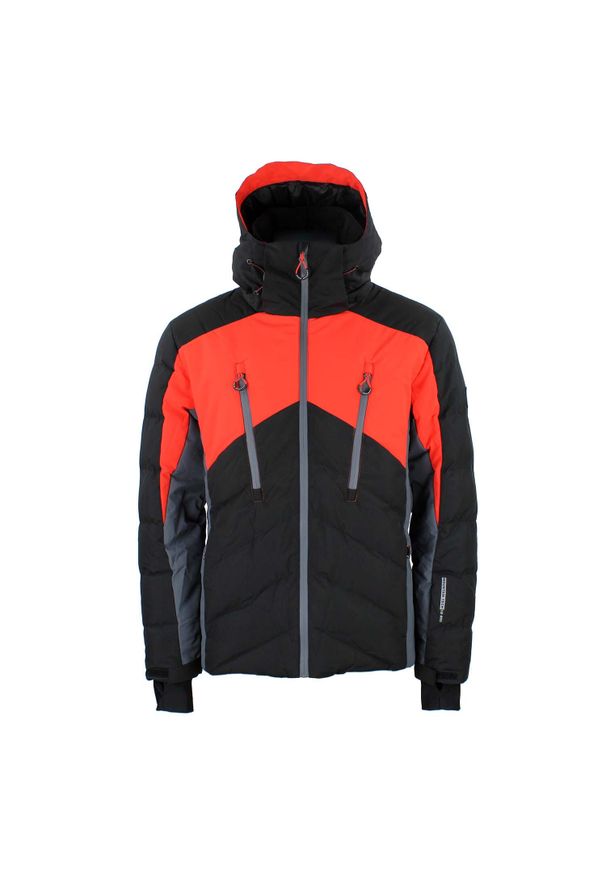 PEAK MOUNTAIN - Kurtka Peak Mountain Chalet. Kolor: szary, wielokolorowy, czarny. Sezon: zima. Sport: narciarstwo