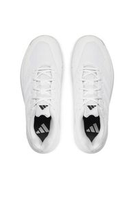 Adidas - adidas Buty do tenisa Gamecourt 2.0 Tennis Shoes IG9568 Biały. Kolor: biały. Materiał: materiał. Sport: tenis