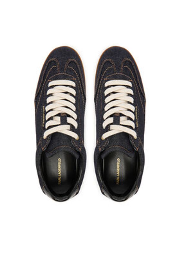 Karl Lagerfeld - KARL LAGERFELD Sneakersy Kandidate KL63814 DAA Granatowy. Kolor: niebieski. Materiał: materiał