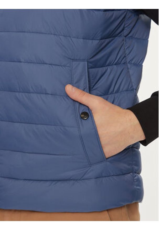 BOSS - Boss Kamizelka Darolan 50464300 Niebieski Regular Fit. Kolor: niebieski. Materiał: syntetyk