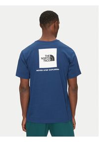 The North Face T-Shirt Redbox NF0A87NP Niebieski Regular Fit. Kolor: niebieski. Materiał: bawełna #3