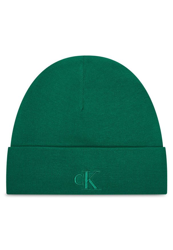 Czapka Calvin Klein. Kolor: zielony