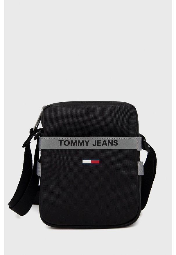 Tommy Jeans Saszetka AM0AM08187.PPYY kolor czarny. Kolor: czarny