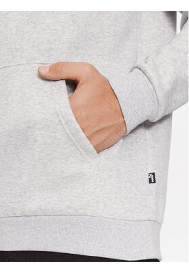 Puma Bluza Ess+ 2 Col Small Logo 674471 Szary Regular Fit. Kolor: szary. Materiał: bawełna